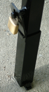 Fourreau à cadenas